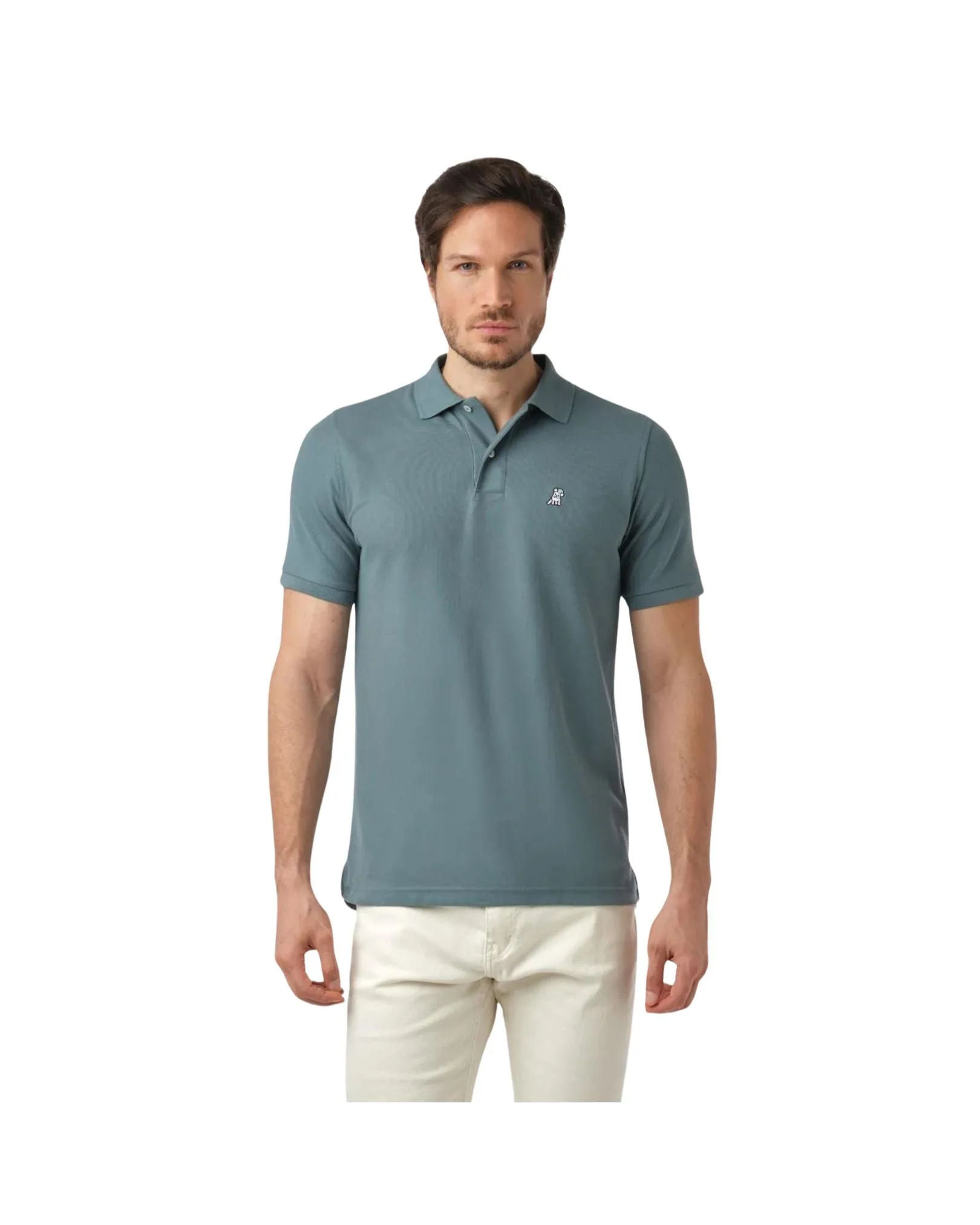 Men's Regular Fit Polo Shirt - Goblin Blue A11