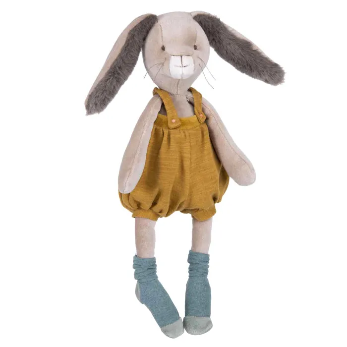 Moulin Roty Trois Petits Lapins Ochre Rabbit Soft Toy