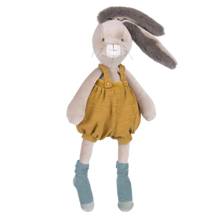 Moulin Roty Trois Petits Lapins Ochre Rabbit Soft Toy