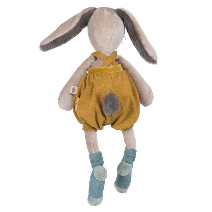 Moulin Roty Trois Petits Lapins Ochre Rabbit Soft Toy