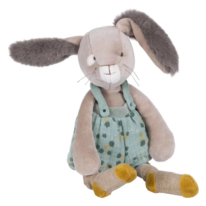 Moulin Roty Trois Petits Lapins Sage Rabbit Soft Toy