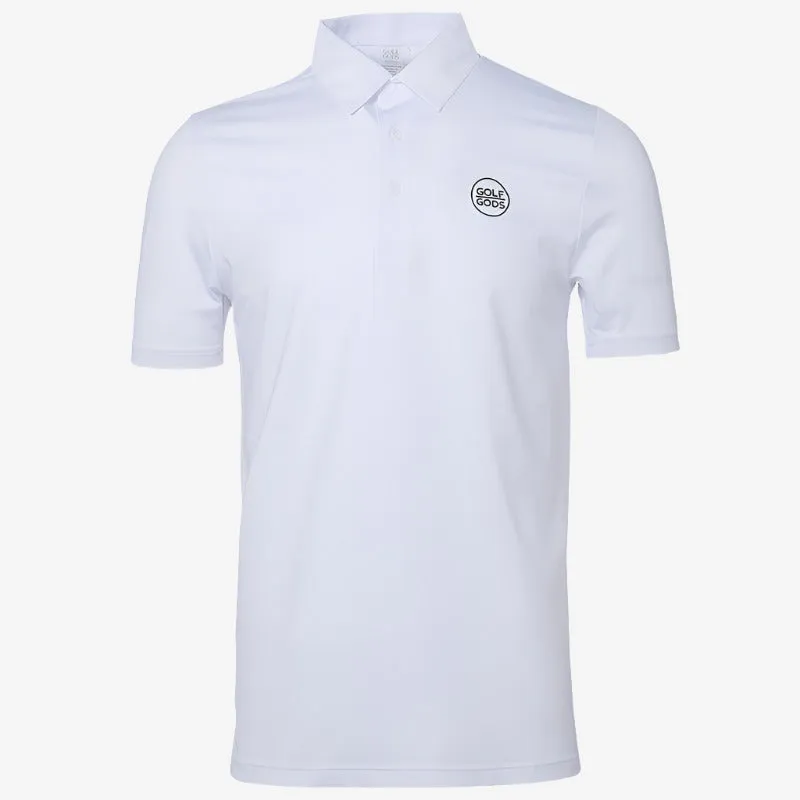 MVP Performance Golf Polo in White