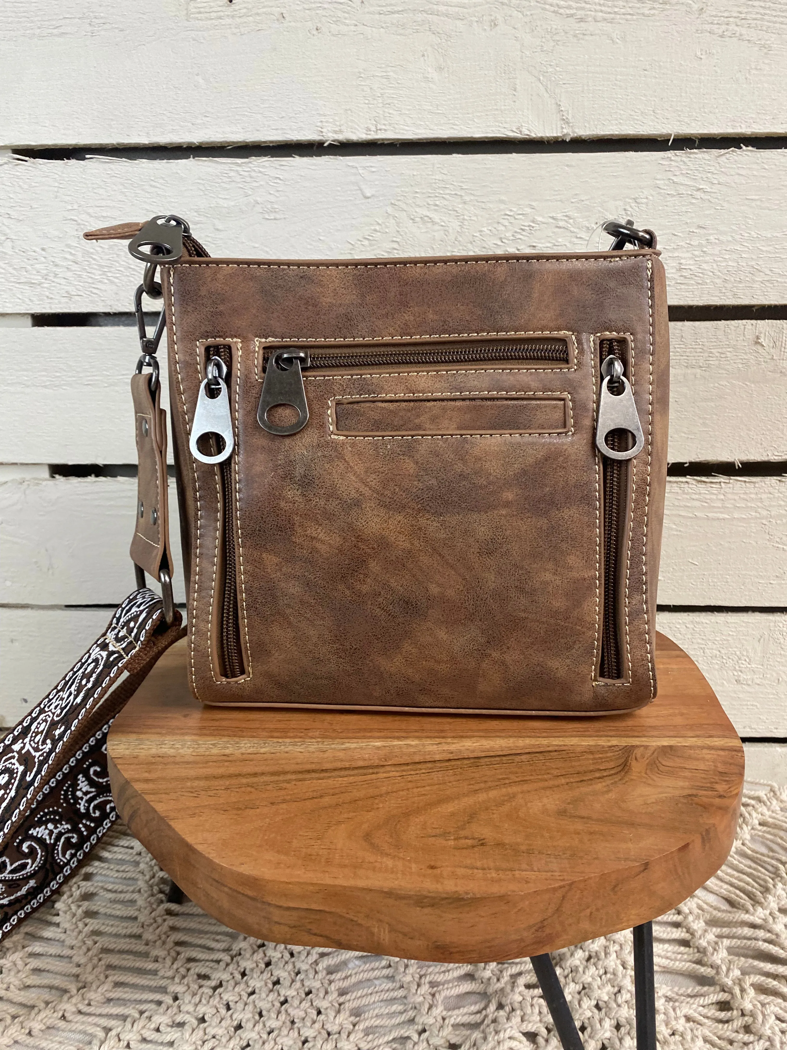 Nocona Jessi Ray Crossbody - Cow Print