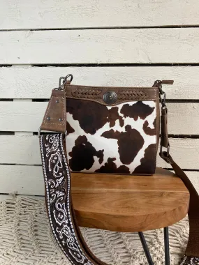 Nocona Jessi Ray Crossbody - Cow Print