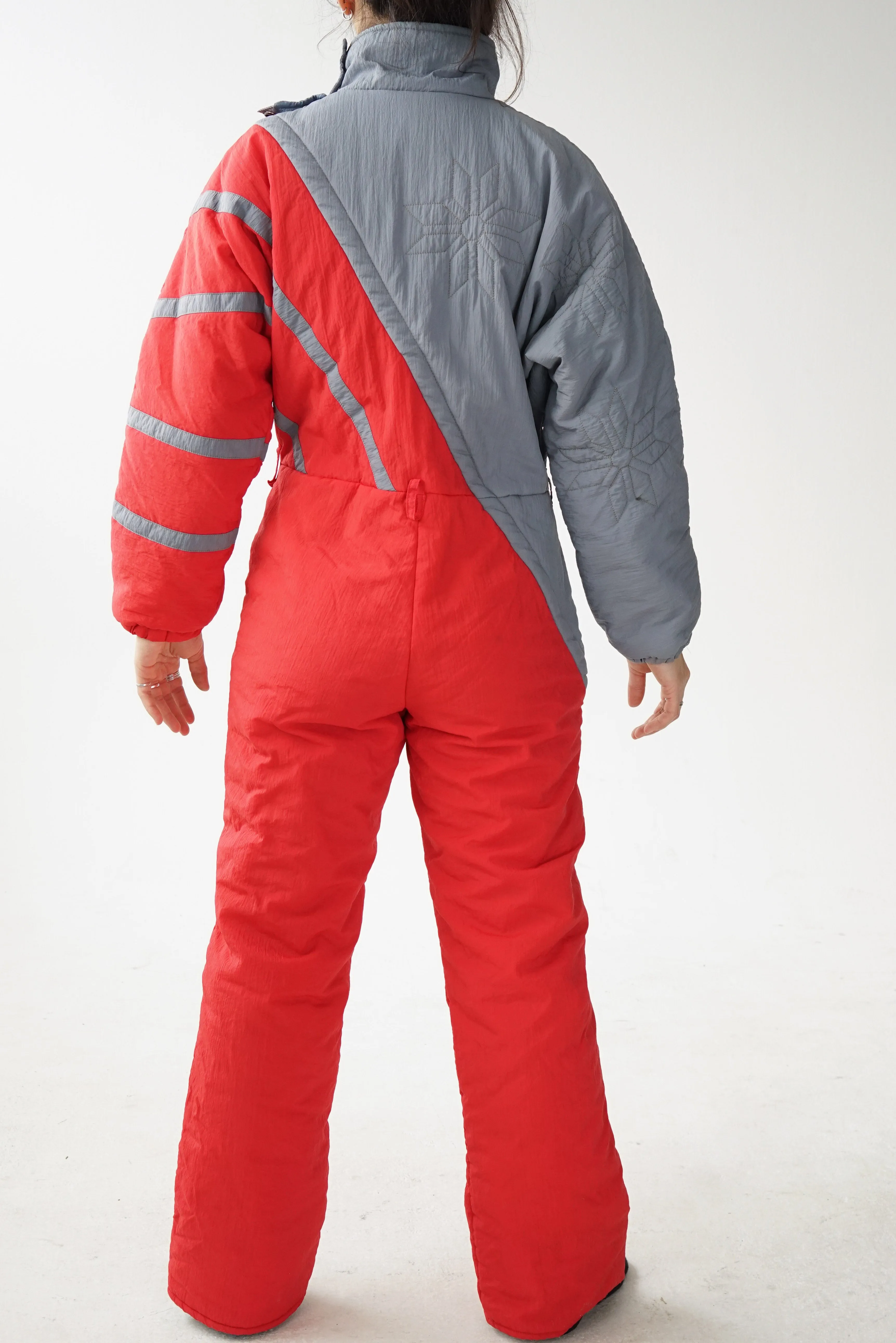 One piece ski suit asymétrique sans nom pour homme M