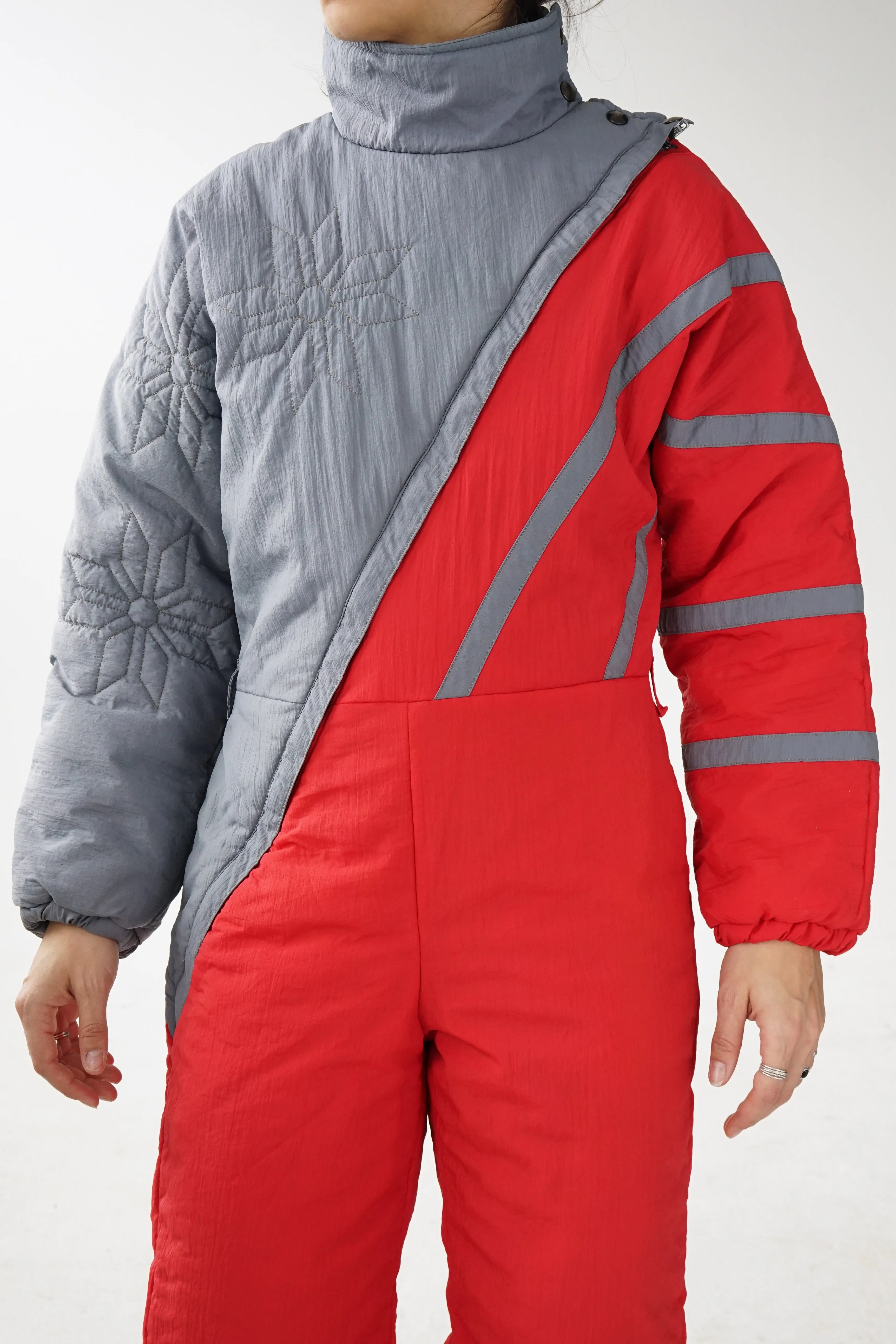 One piece ski suit asymétrique sans nom pour homme M