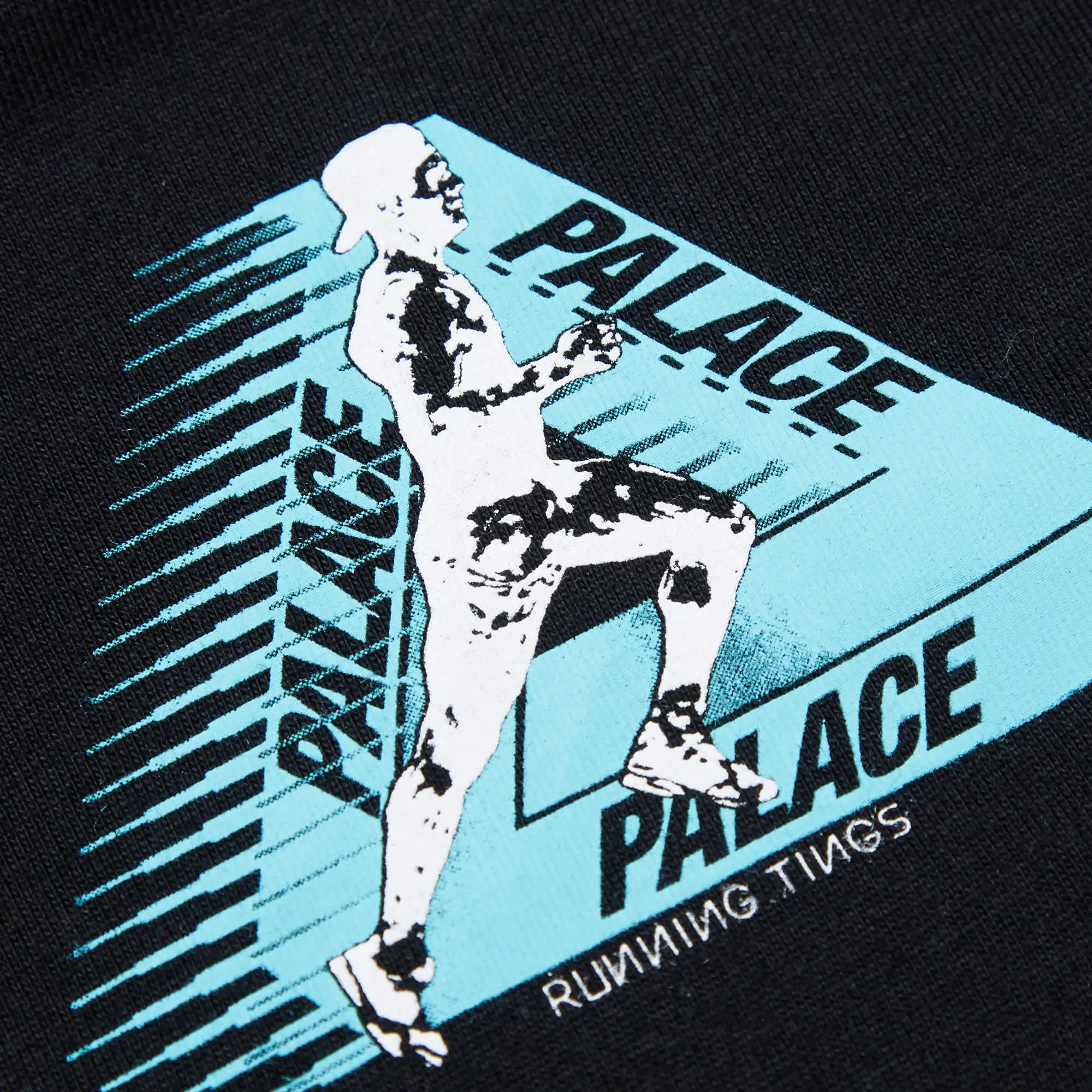 Palace Running Tings TeeBlack