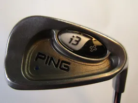 Ping i3+ Blue Dot #9 Iron Regular Flex Steel Shaft Men's Right Hand