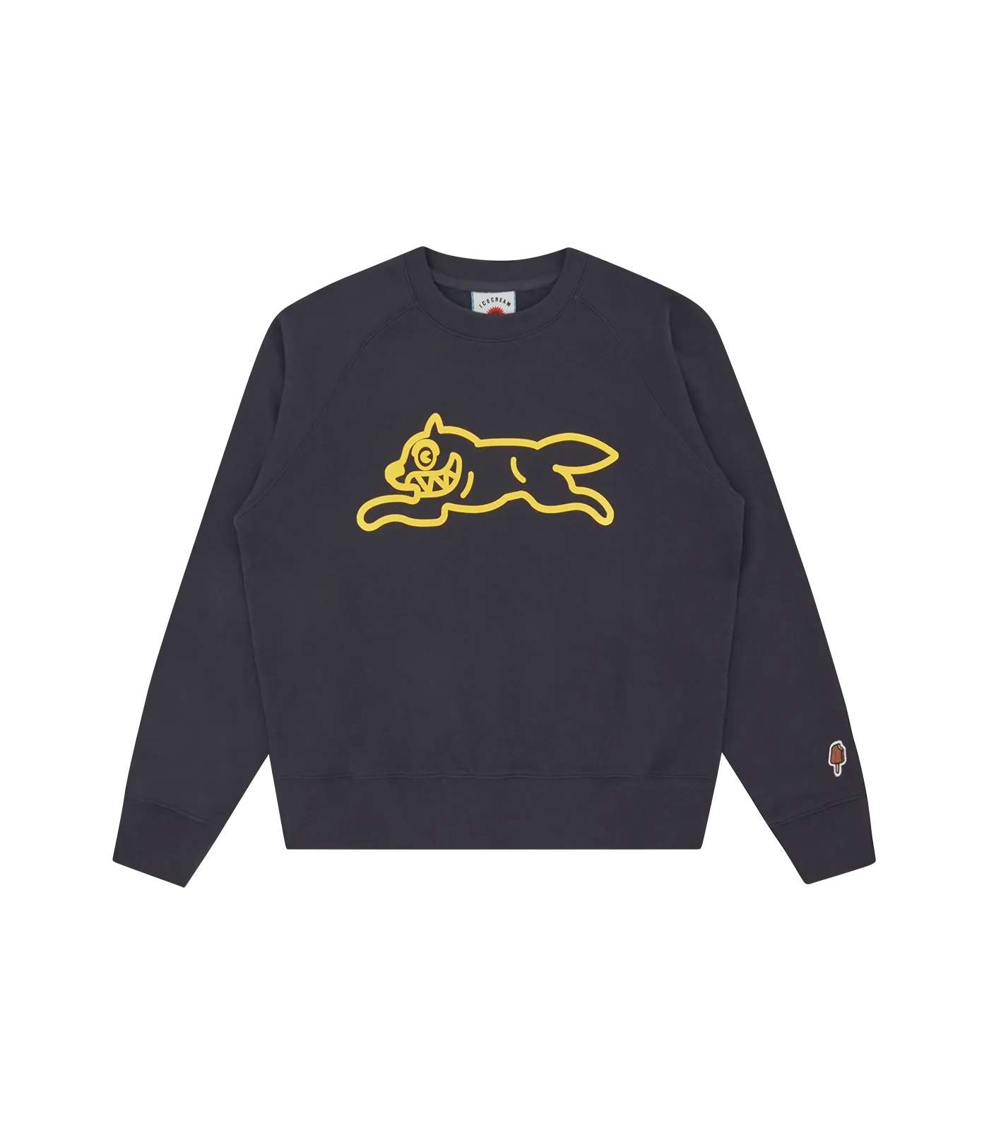 RUNNING DOG CREWNECK - NAVY