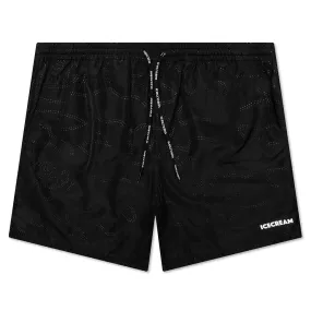 Running Dog Short - Black