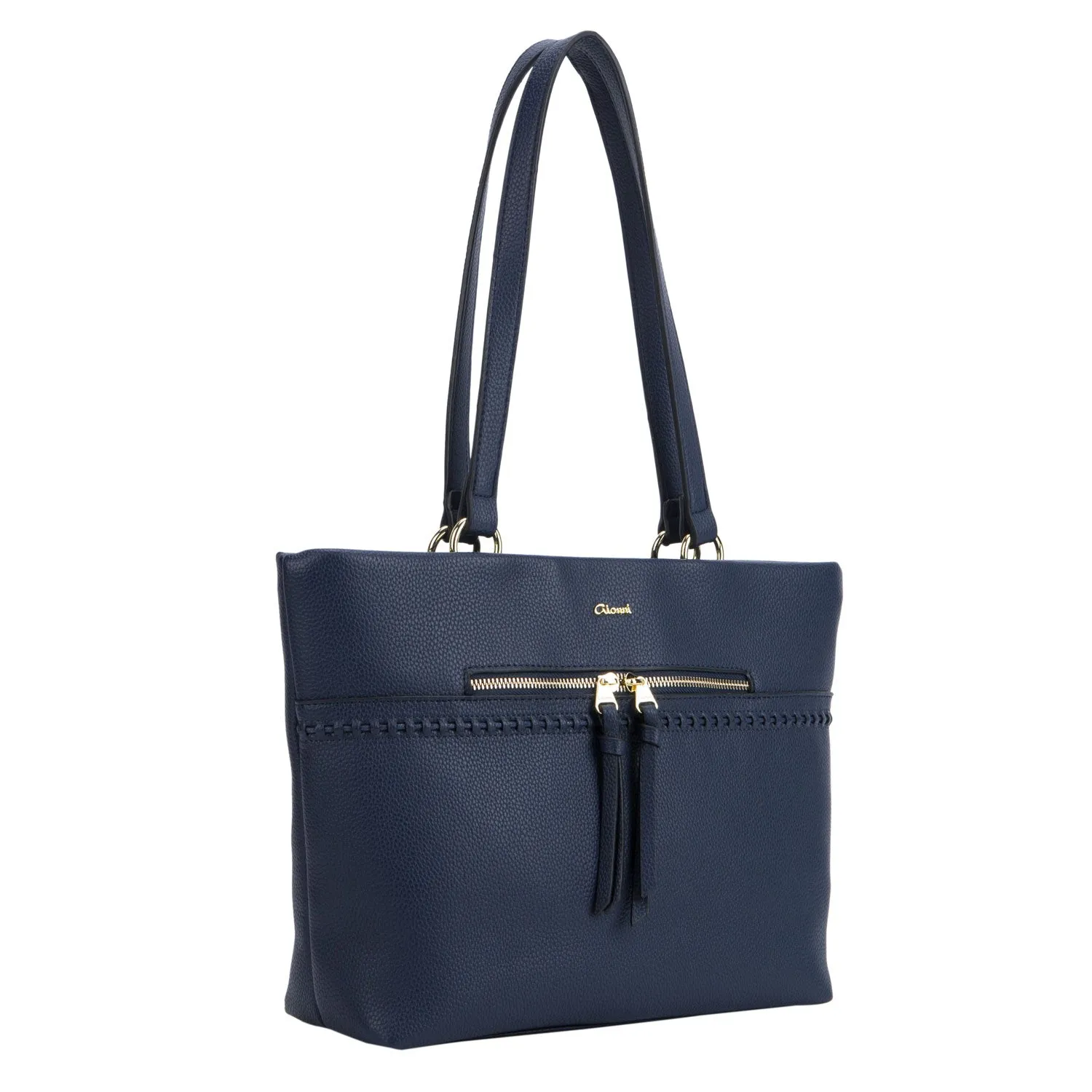 Shanti Soft Tote Handbag - Navy