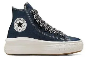 shoes Converse Chuck Taylor All Star Move Platform Canvas Hi - A10439/Into The Void/Vintage White - women´s