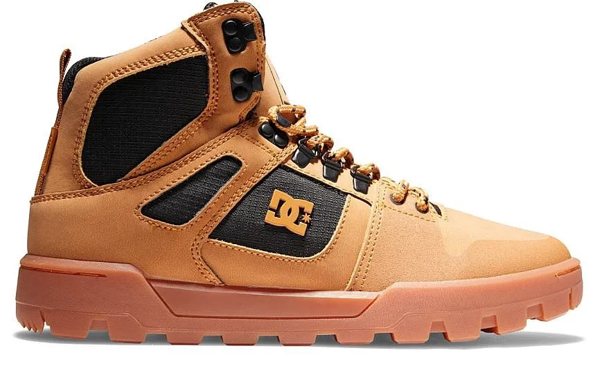 shoes DC Pure High -Top WR Boot - WEA/Wheat/Black - men´s