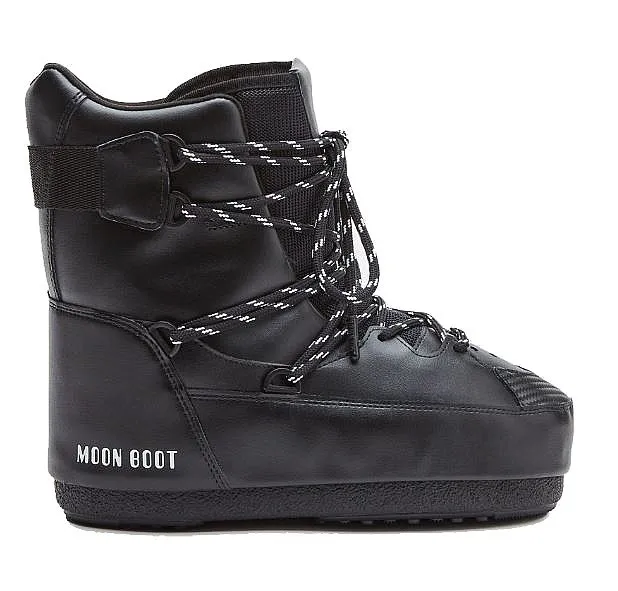 shoes Tecnica Moon Boot Icon Sneaker Mid - Black