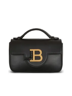 Signature B Logo Plaque Clutch