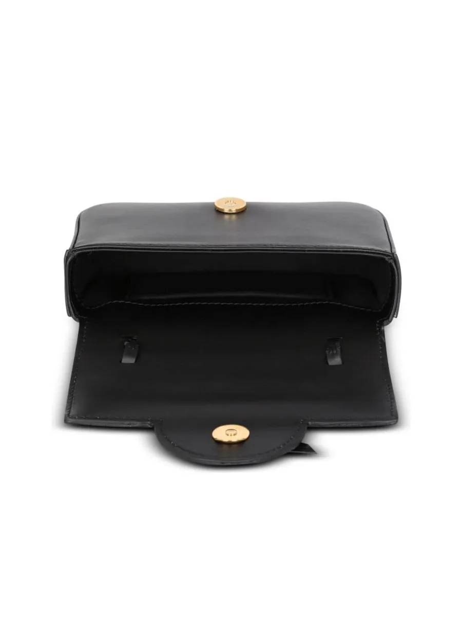 Signature B Logo Plaque Clutch