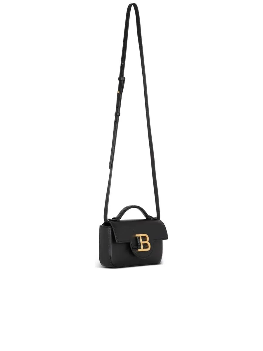 Signature B Logo Plaque Clutch