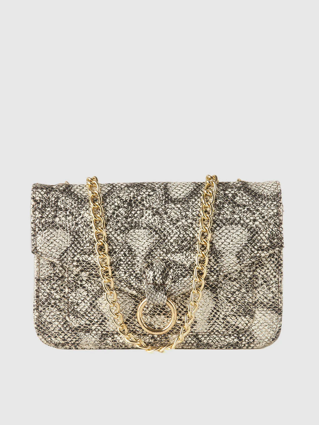 Snake Solid Purse Clutch