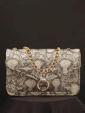 Snake Solid Purse Clutch