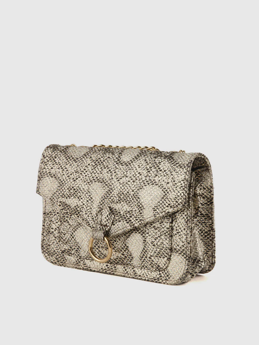 Snake Solid Purse Clutch