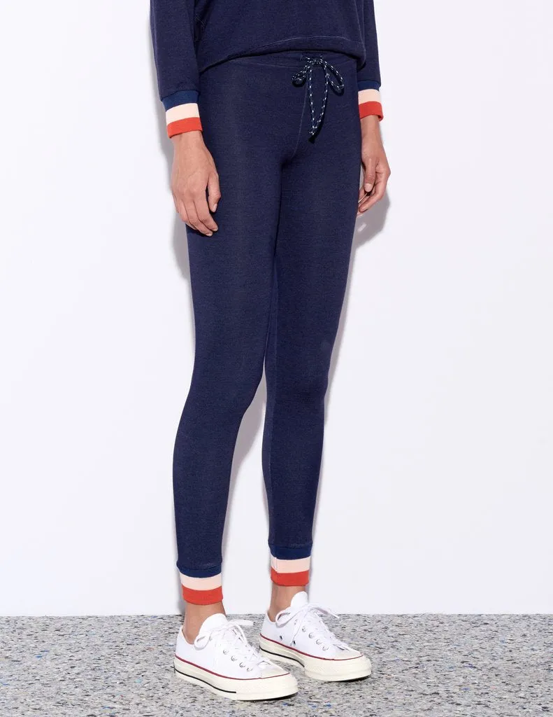 Sundry Skinny Stripe Trim Sweatpant