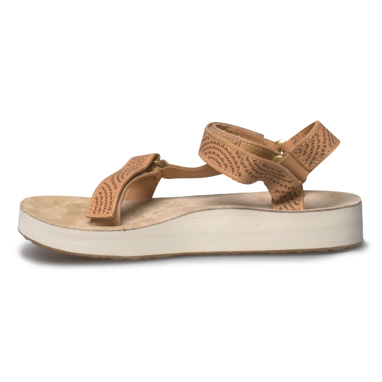 Teva Midform Universal Geometric Tan Sandals - Women's