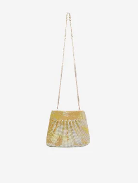 The goal digger - Borsa in mesh con tracolla a catena