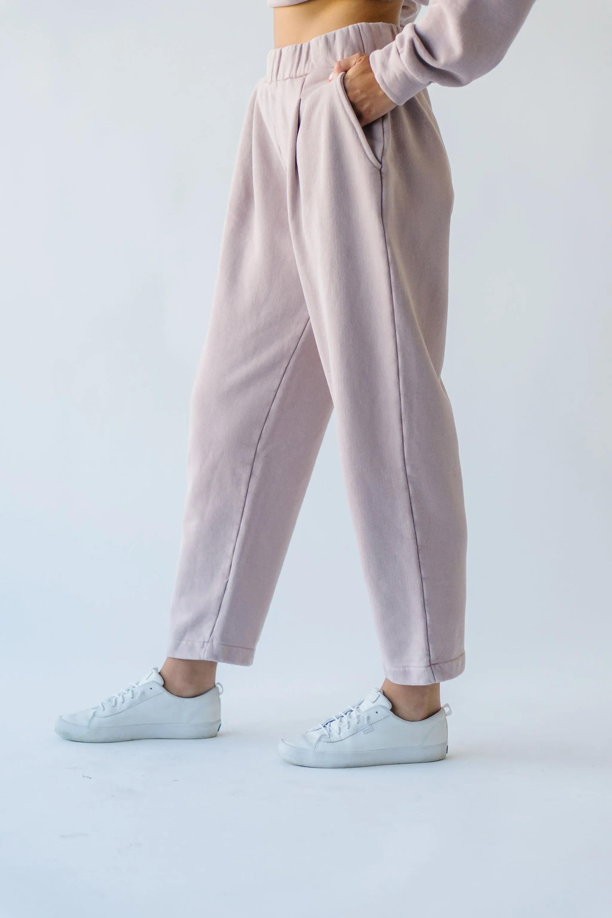 The Hanford Sweatpant in Rose