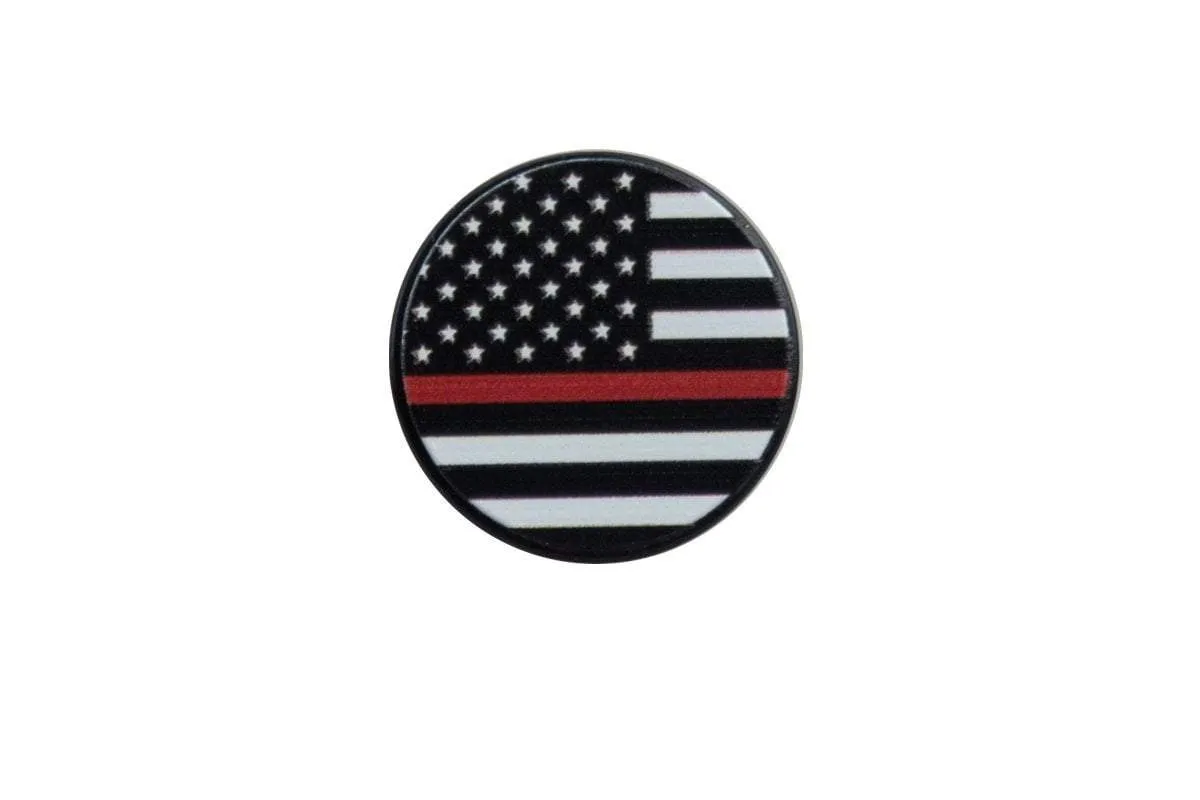 Thin Red Line Ball Marker