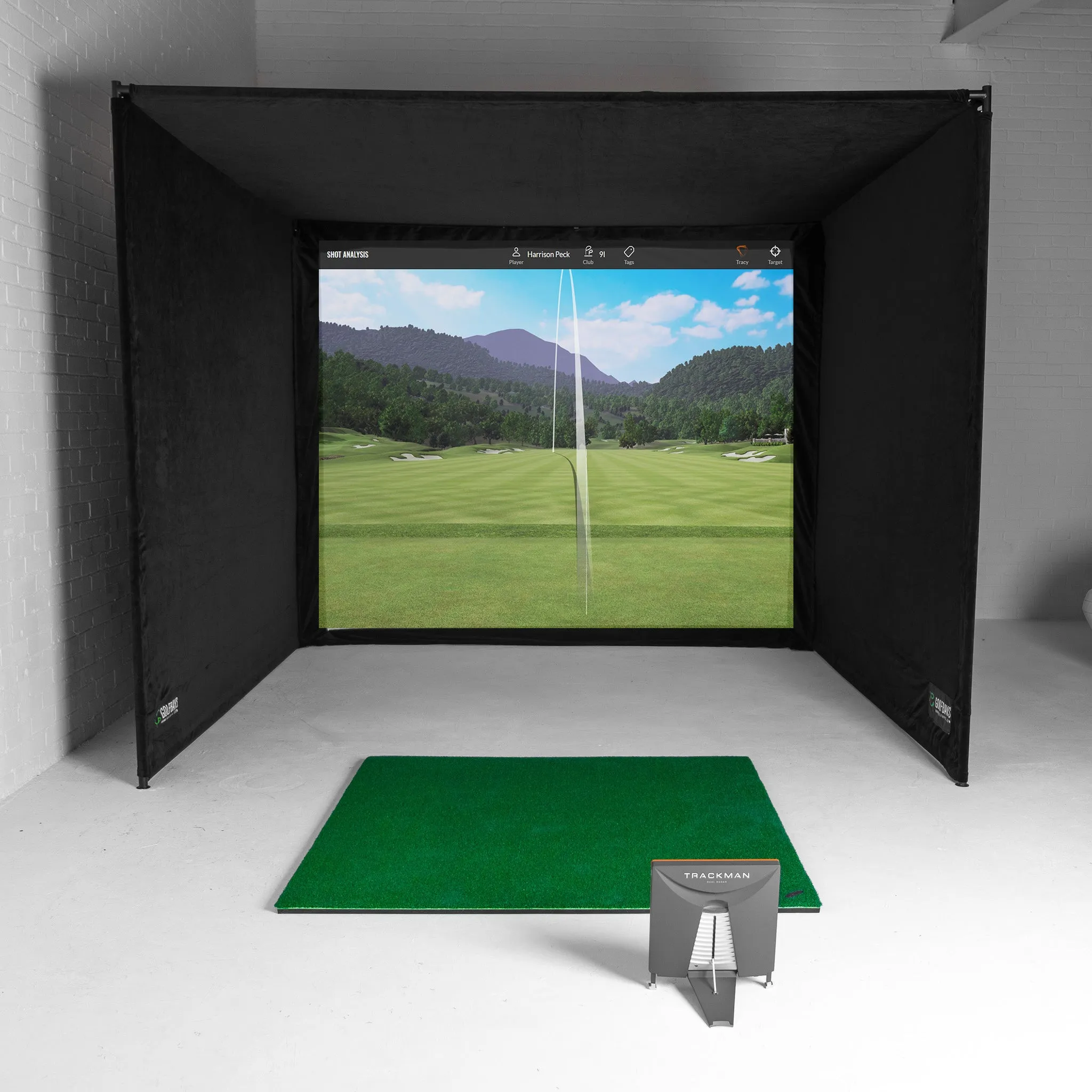 Trackman 4 Home Golf Simulator Bundle