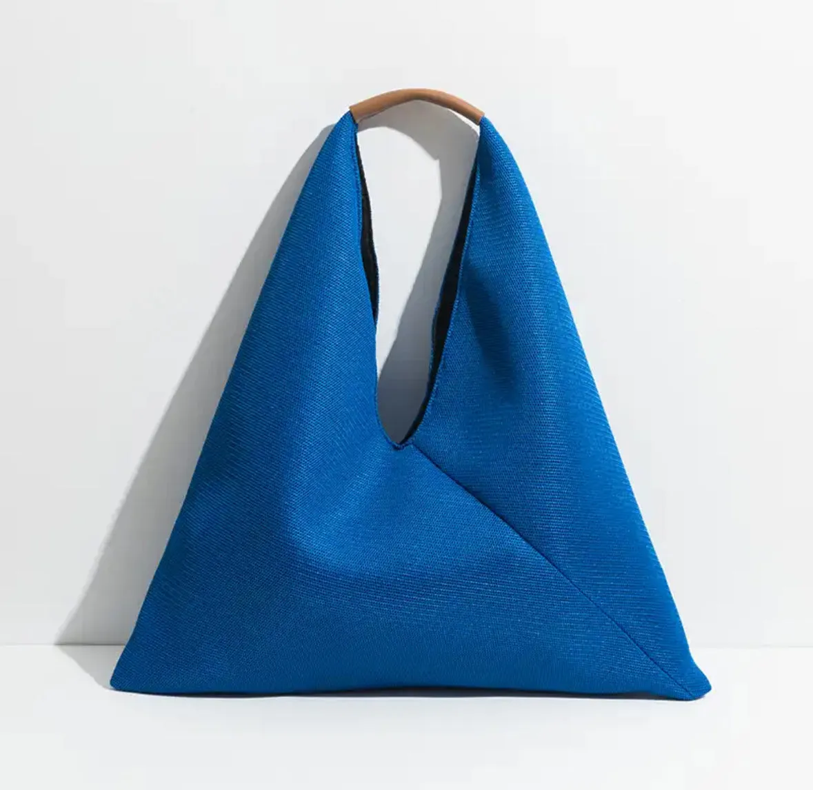 Triangle Shoulder Bag Blue