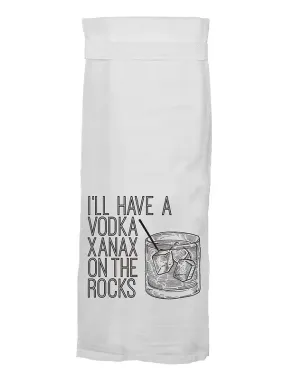 Vodka Xanax Kitchen Towel