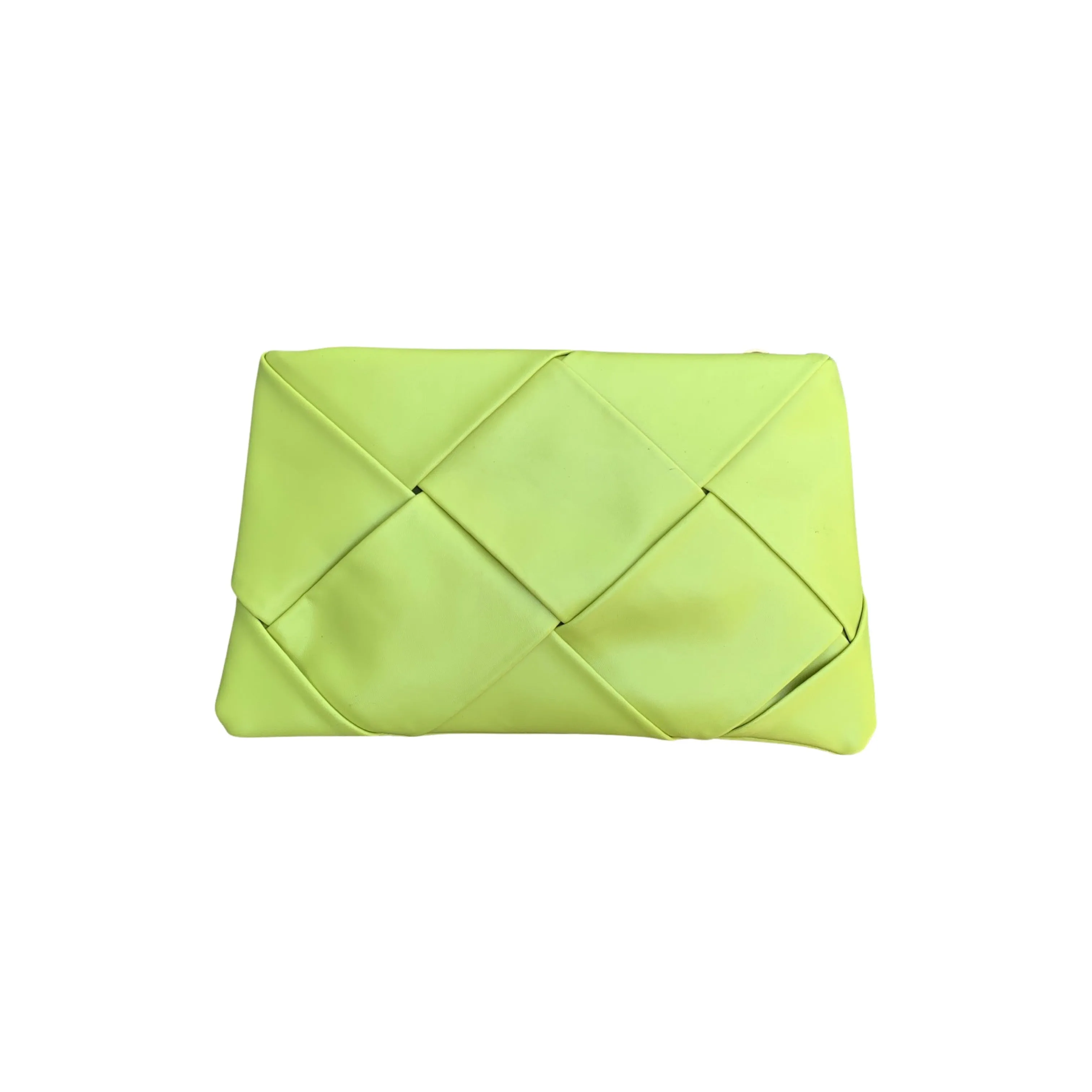 Weekend cross body envelope acid green