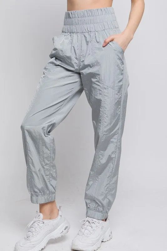 Women's Active Parachute Jogger Pants