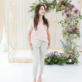 Women's Jogger Pants in Oat