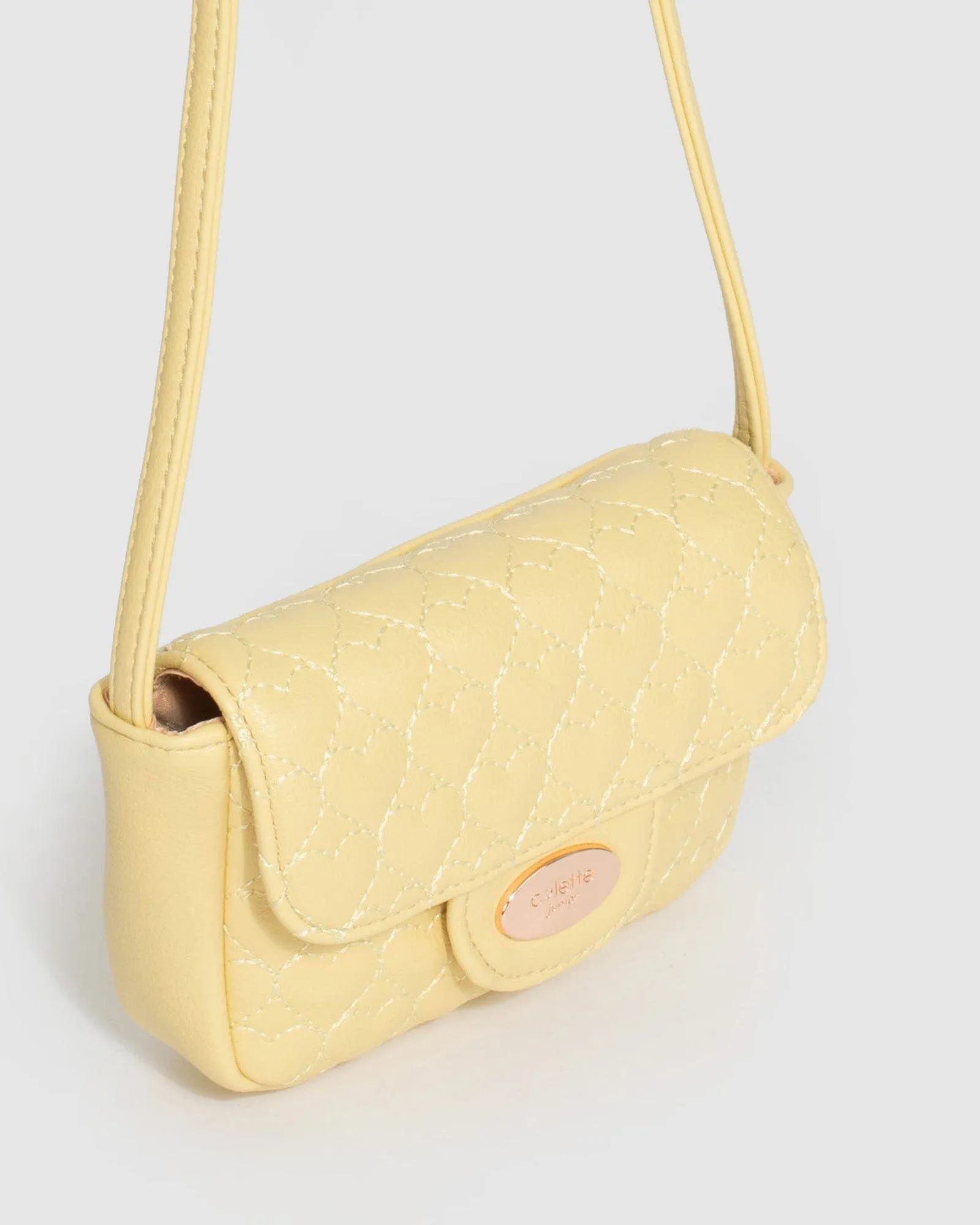 Yellow Alice Quilt Kids Crossbody Bag